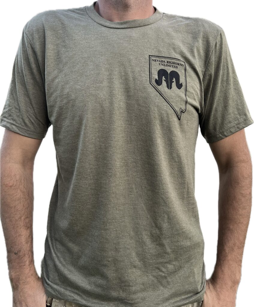 NBU Men's Olive Short Sleeve Tee