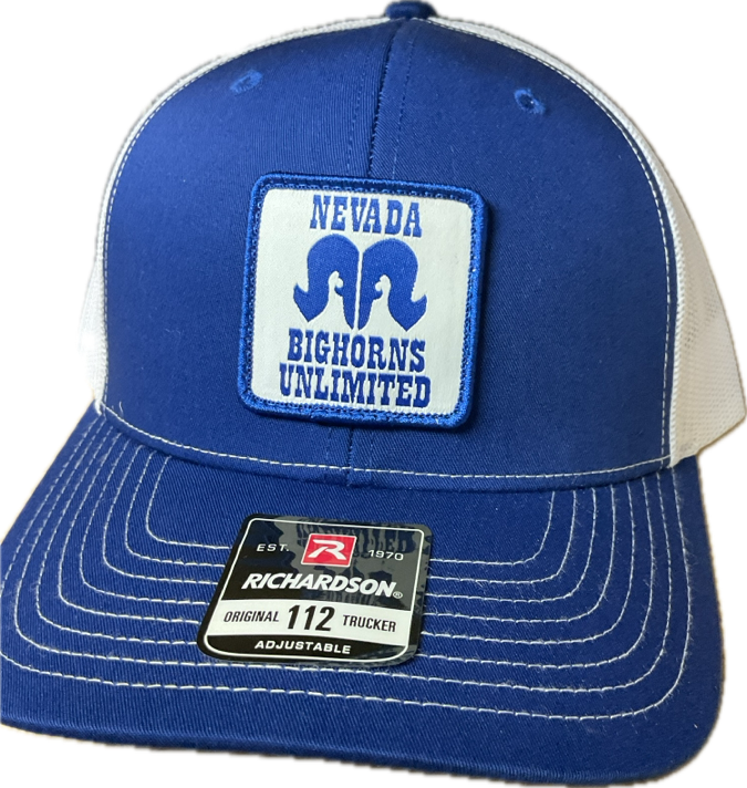 NBU Blue/White Meshback Hat