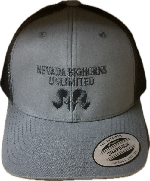 NBU Grey/Black Meshback Hat