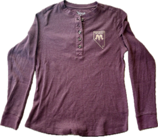 Womens Natural Reflections Thermal Henley
