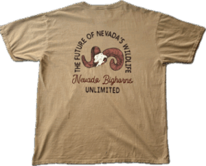 Future of NV Wildlife Brown T-shirt