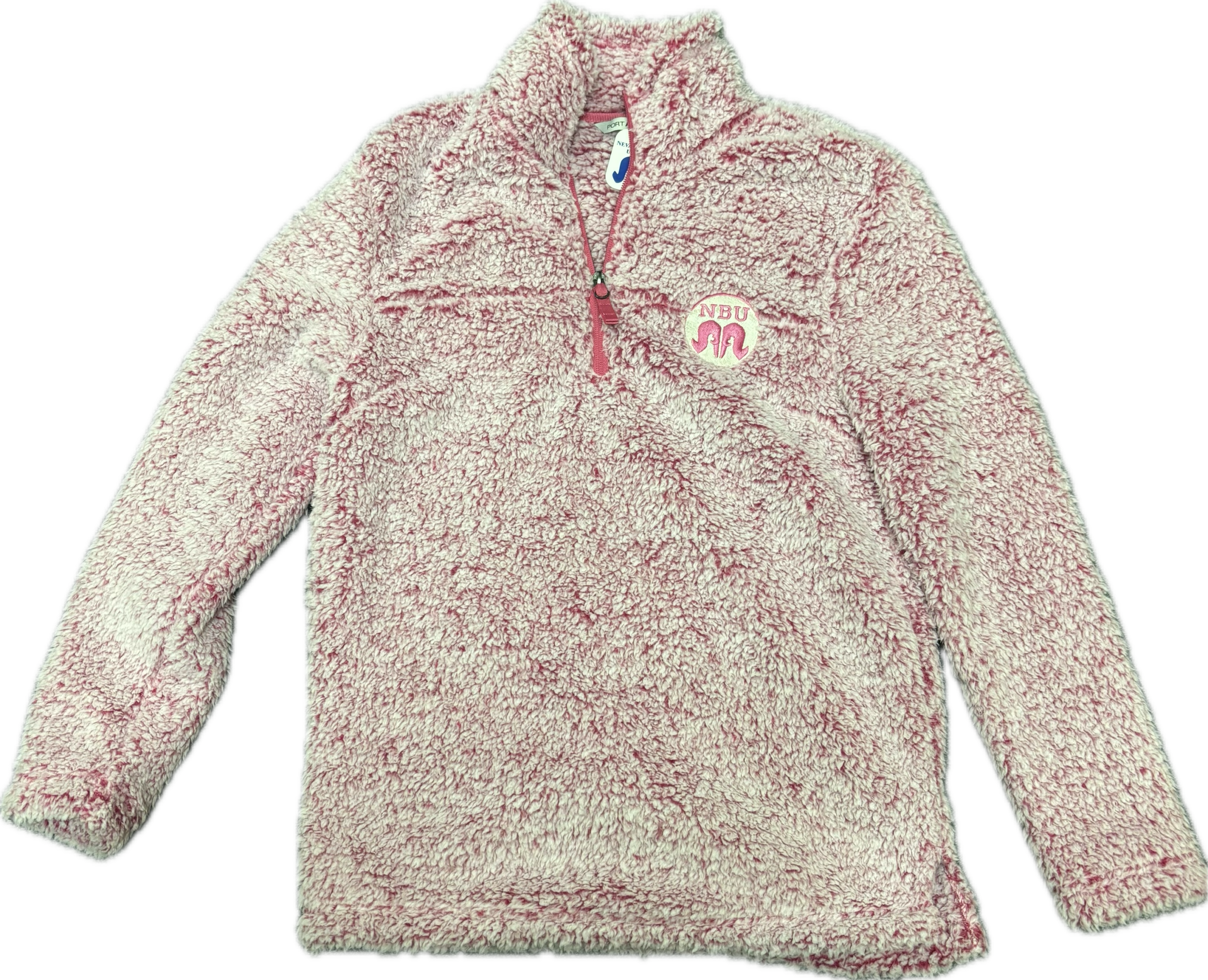 Women's Port Authority Fuzzy Fleece Pink