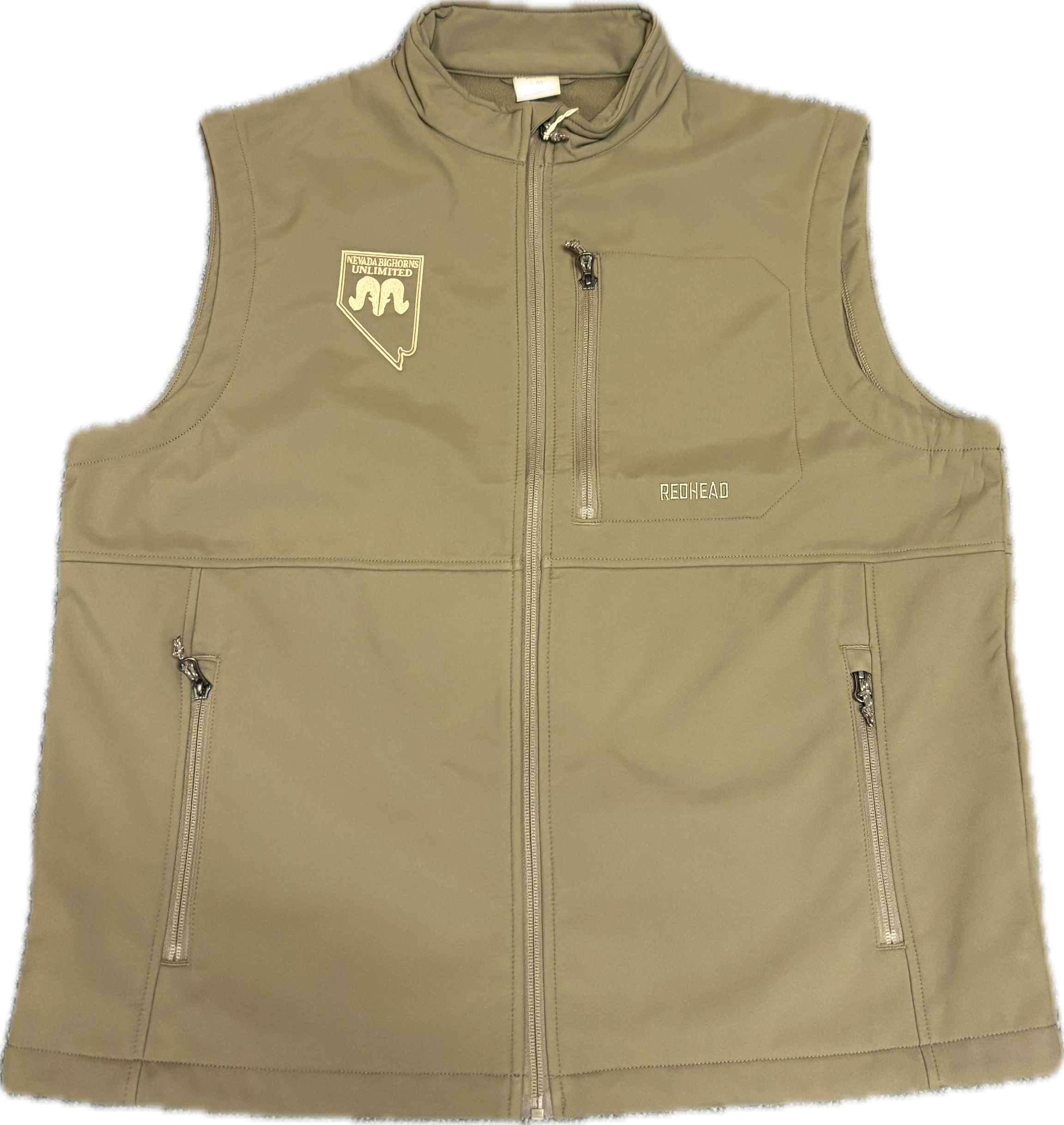 RedHead Softshell Vest Brown